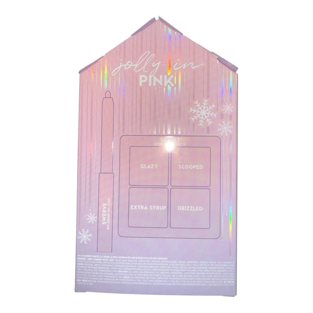 Colourpop Jolly in Pink Eyeshadow Palette & Eyeliner Kit New Special Edition